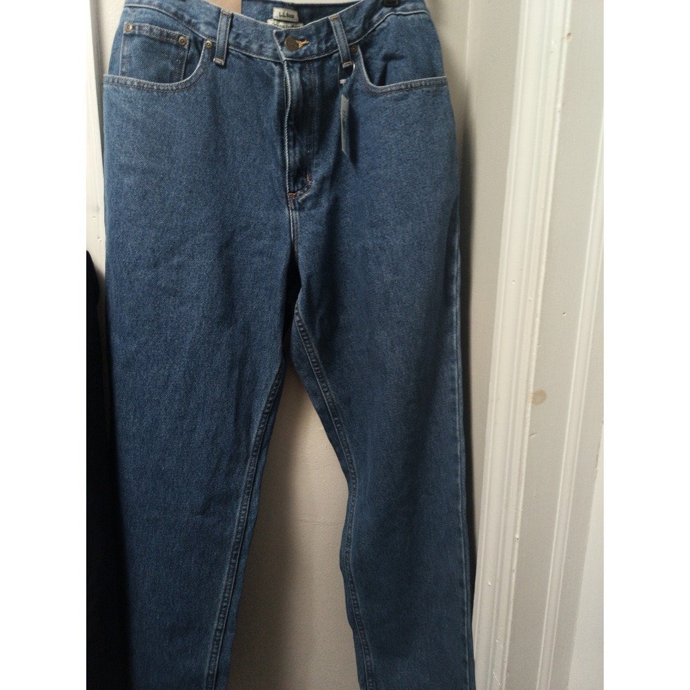 L. L. Bean Original Fit Relaxed Fit Jeans Double L NWT Sz12 Petite Stonewashed